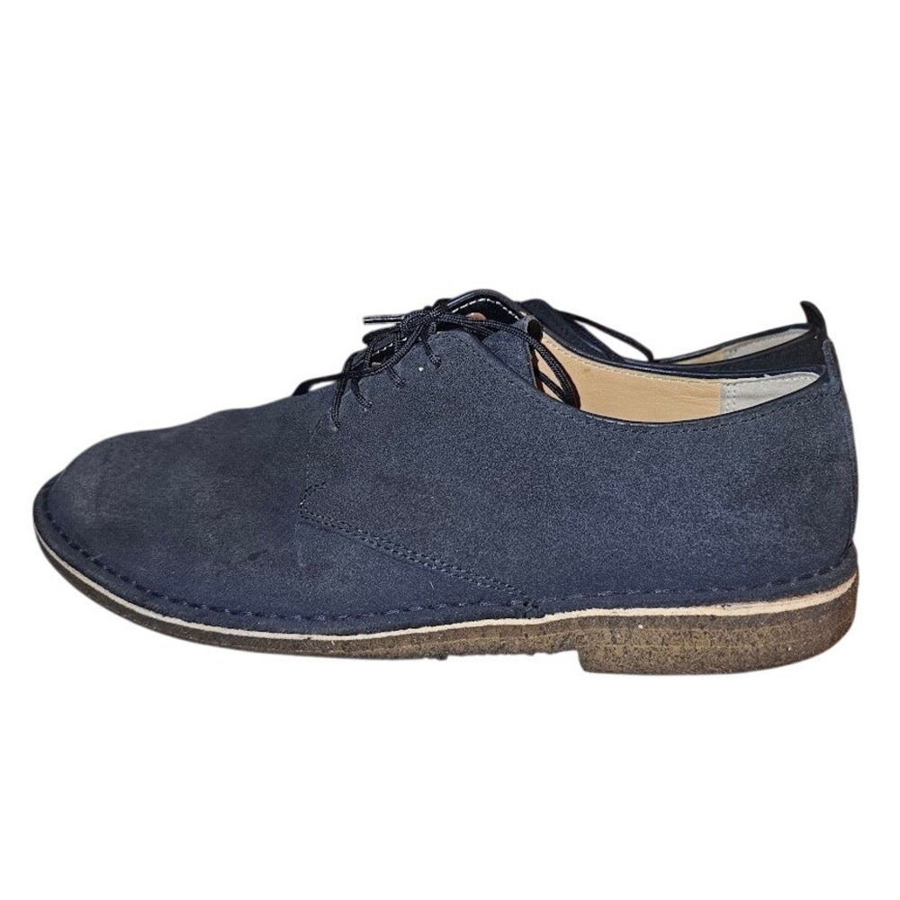 Clarks Originals Navy Suede Desert‎ Shoes Mens Size 10 US UK 9 EU 43